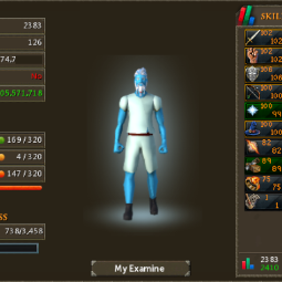 Max Melee | 2383(2410) Total | 304 QP | 99 Magic | 99 Fletching | Soulsplit | Lunar Diplomacy | Desert Treasure | Monkey Madness | 20 Year Veteran 0